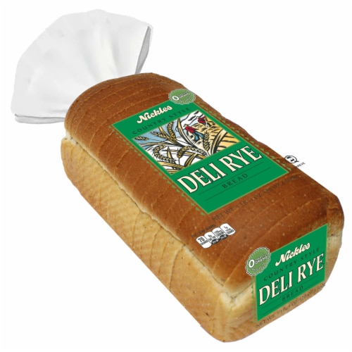 Nickles Country Style Deli Rye Bread Perspective: left