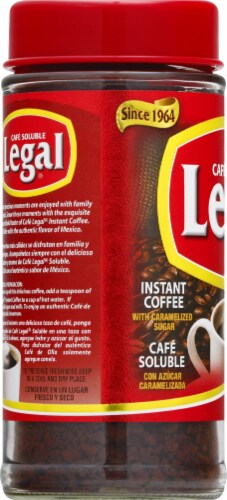 Cafe Legal® Instant Coffee Perspective: left