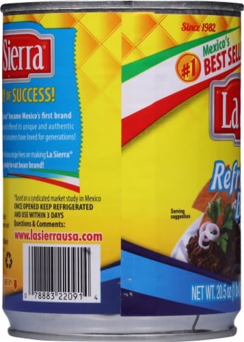 La Sierra® Gluten Free Refried Black Beans Perspective: left