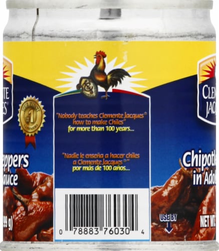 Clemente Jacques® Chipotle Peppers in Adobo Sauce Perspective: left