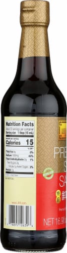 Lee Kum Kee Premium Soy Sauce Perspective: left