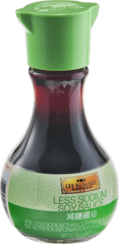 Lee Kum Kee Less Sodium Soy Sauce Perspective: left