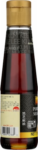 Lee Kum Kee Pure Black Sesame Oil Perspective: left