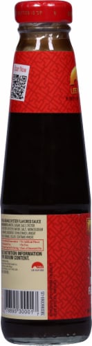 Lee Kum Kee Panda Oyster Sauce Perspective: left