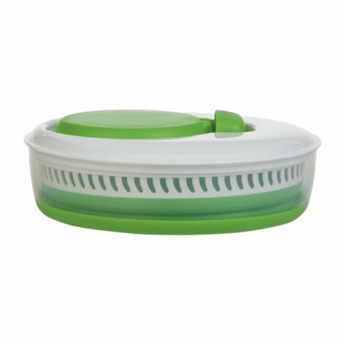 Progressive Collapsible Salad Spinner - Green/White, 3 qt - City Market