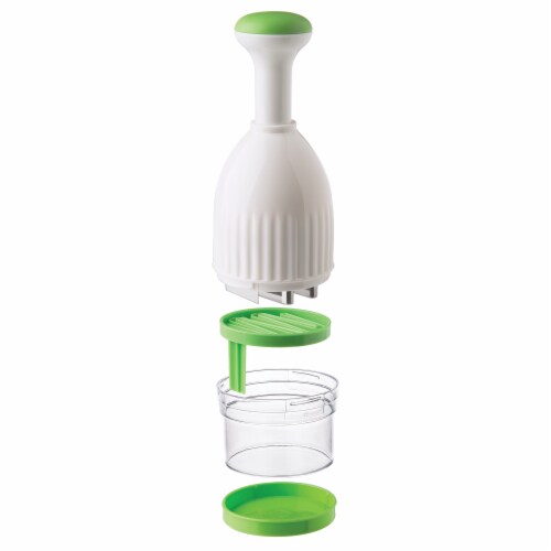 Progressive International Rotary Food Chopper Perspective: left