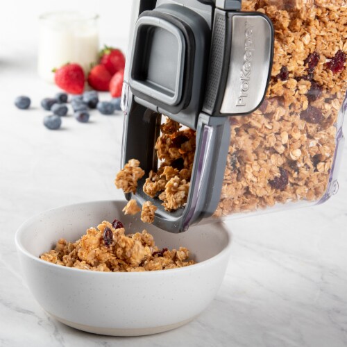 Progressive International ProKeeper+ Short Cereal Container Perspective: left