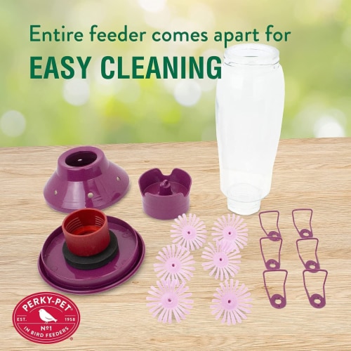 Woodstream 30 oz Top Fill Hummingbird Feeder Perspective: left