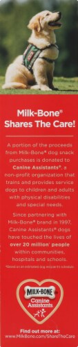 Milk-Bone Grain Free Small Biscuits Dog Snacks Perspective: left