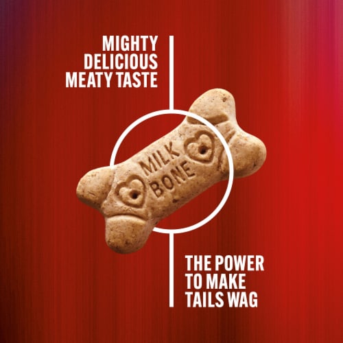Milk-Bone Original Dog Biscuits, Small Dog Treats, Limited-Edition Superman Movie Box Perspective: left