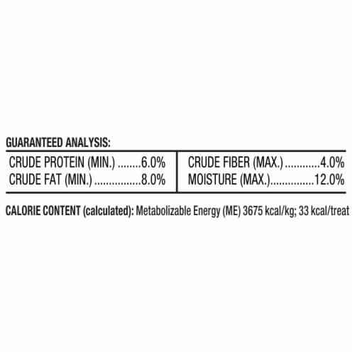 Milk-Bone Dunkin’ Vanilla Glaze Flavor Dog Biscuits With Other Natural Flavors Perspective: left