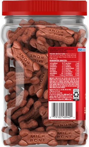 Milk-Bone® Soft & Chewy Bacon Dog Treats Perspective: left
