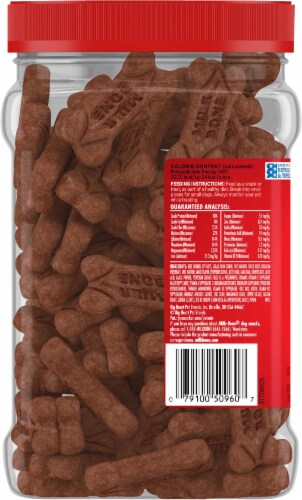 Milk-Bone® Soft & Chewy Beef & Filet Mignon Recipe Dog Treats Perspective: left