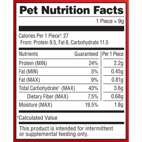 Pup-Peroni Lean Beef Flavor Dog Treats Perspective: left