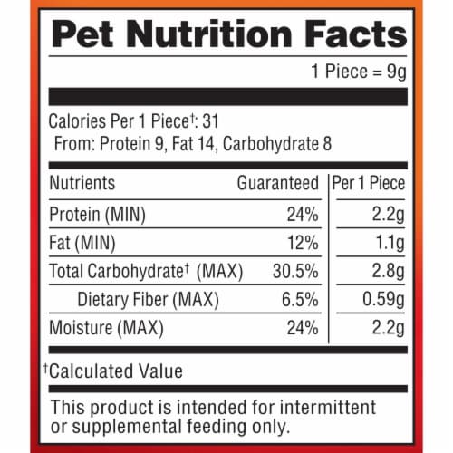 Pup-Peroni Original Beef Recipe Dog Treats Perspective: left