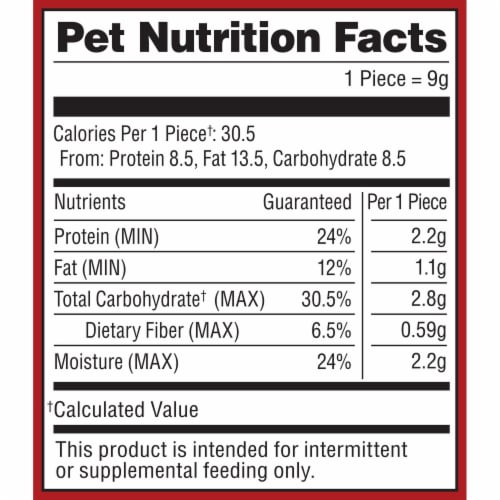 Pup-Peroni Filet Mignon & Bacon Flavor Dog Treats Perspective: left