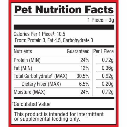 Pup-Peroni Minis Original Beef Recipe Dog Treats Perspective: left