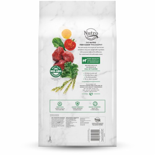 NUTRO NATURAL CHOICE Lamb & Brown Rice Recipe Small Bites Adult Dry Dog Food Perspective: left