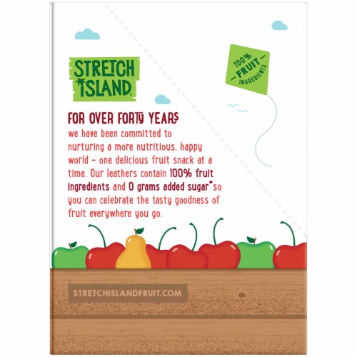 Stretch Island Original Fruit Leather Cherry Perspective: left