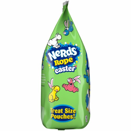 Nerds Rope Easter Candy Perspective: left