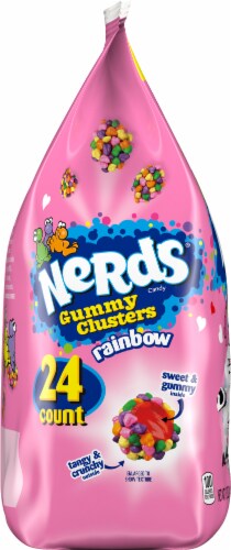 Nerds Gummy Clusters Friendship Exchange Valentine Candy Perspective: left