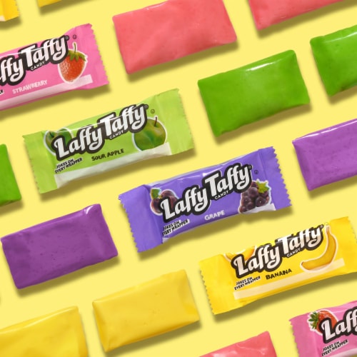 Laffy Taffy Mini Bars Assortment Candy Individually Wrapped Perspective: left