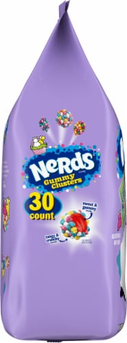 Nerds® Easter Gummy Clusters Mixed Candy Bag Perspective: left