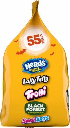 Nerds® Fruit Chewy Mixed Halloween Candy Bag Perspective: left