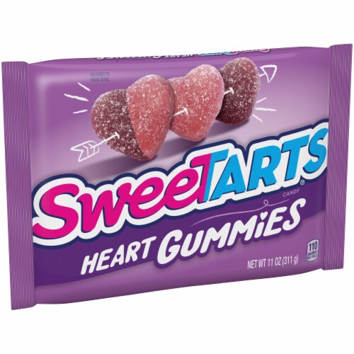 SweeTARTS® Heart Gummies Candy Perspective: left