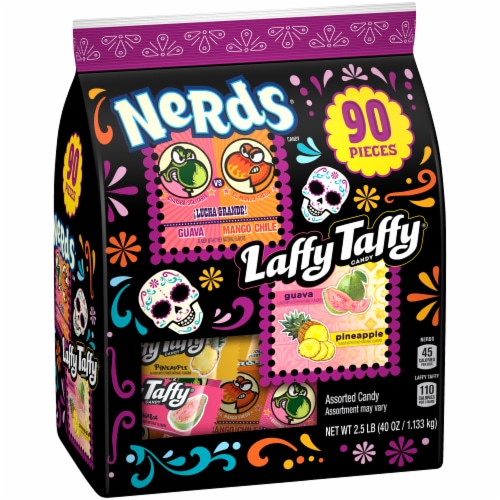 Ferrara Assorted Halloween Dulceria Stand Up Bag Perspective: left