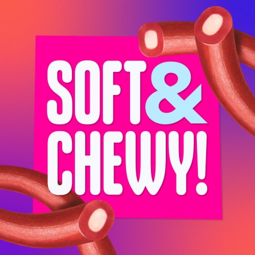 SweeTARTS Cherry Punch Ropes Candy Perspective: left