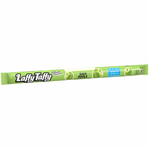 Laffy Taffy® Sour Apple Flavored Candy Rope Perspective: left
