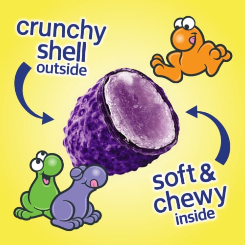 NERDS Big Chewy Candy Crunchy And Chewy Recloseable Bag Perspective: left