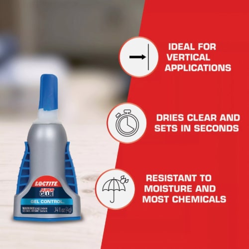 Loctite® Control Gel Super Glue Perspective: left