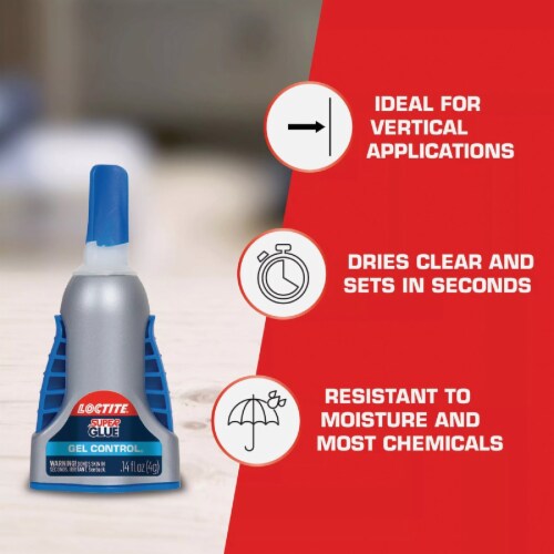 Loctite® Control Gel Super Glue Perspective: left