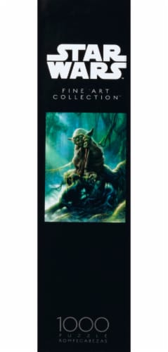 Star Wars Fine Art Collection Yoda Puzzle Perspective: left