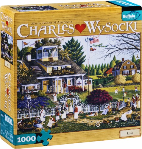 Buffalo Games Charles Wysocki Puzzle Perspective: left