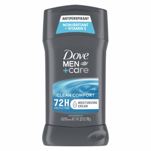 Dove Men+Care Clean Comfort Antiperspirant Deodorant Perspective: left