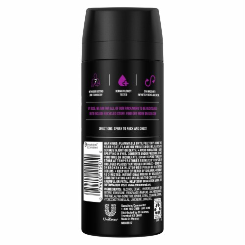 Axe Excite Men's Deodorant Spray Coconut & Black Pepper Aluminium-Free Perspective: left