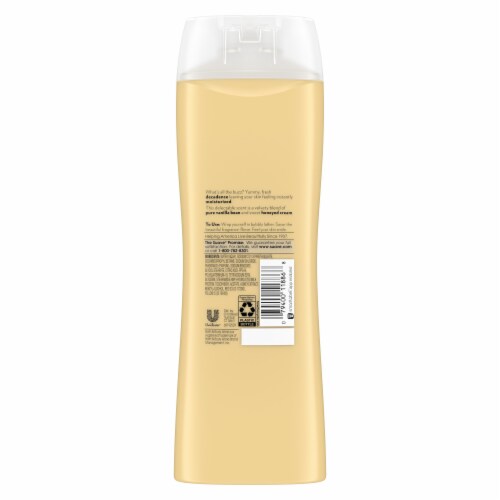 Suave Essentials Milk and Honey Body Wash Perspective: left