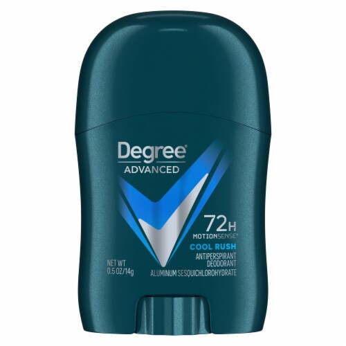 Degree Men Advanced Cool Rush Antiperspirant Deodorant Perspective: left
