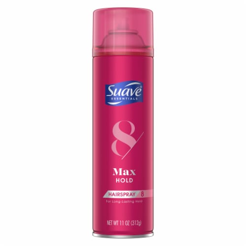Suave Max Hold Hairspray Perspective: left