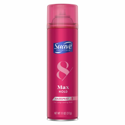 Suave Max Hold Hairspray Perspective: left