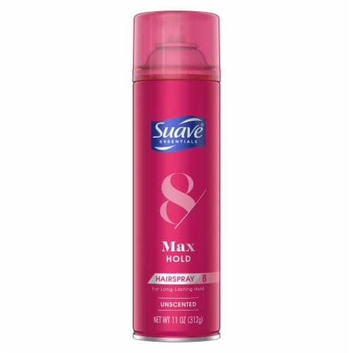 Suave Max Hold Unscented Hairspray Perspective: left