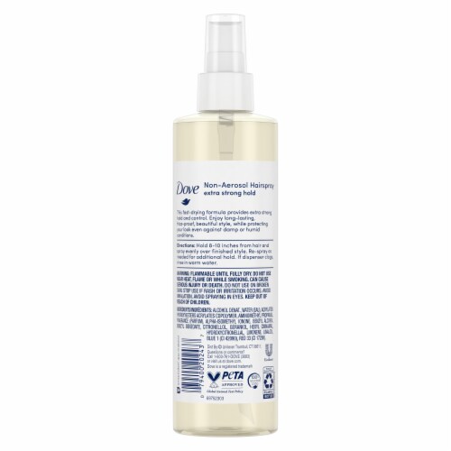 Dove Style+Care Extra Hold Hairspray Perspective: left