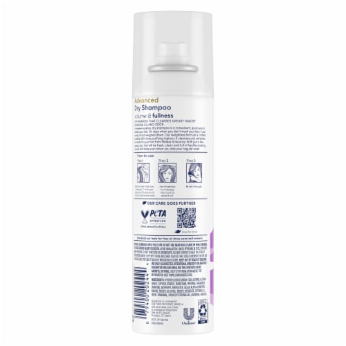 Dove Advanced Volume & Fullness Volumizing Dry Shampoo Perspective: left
