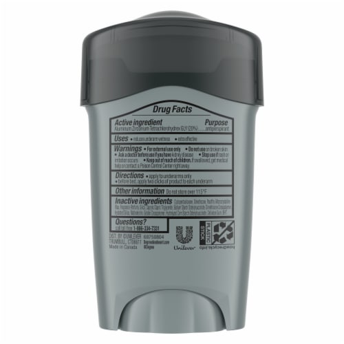 Degree Clinical Protection Men's Antiperspirant Deodorant Stick Clean Scent Prescription-Strength Perspective: left