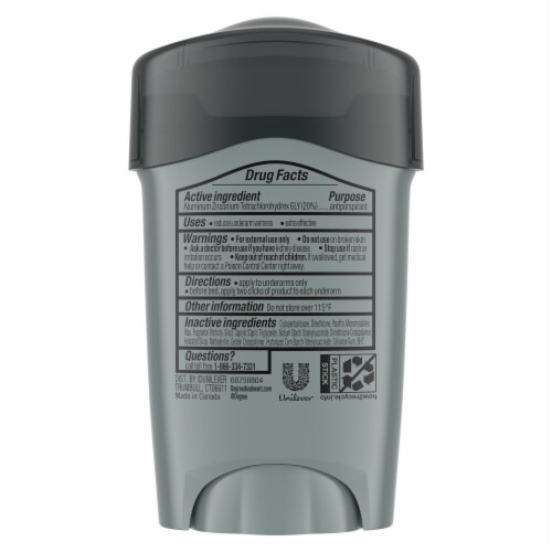 Degree Clinical Protection Men's Antiperspirant Deodorant Stick Clean Scent Prescription-Strength Perspective: left