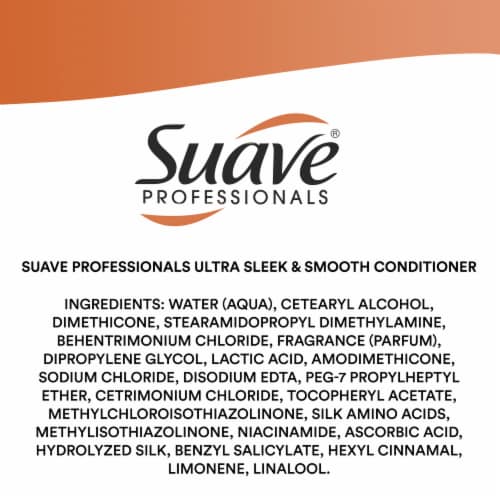 Suave Professionals Ultra Sleek and Smooth Smoothing Conditioner Perspective: left