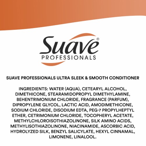 Suave Professionals Ultra Sleek and Smooth Smoothing Conditioner Perspective: left